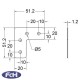 L-Joiner Bracket with 20mm Legs - Pack of 4